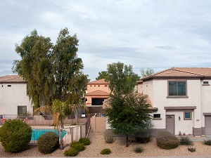 Exterior view of homes on North Valley real estate market